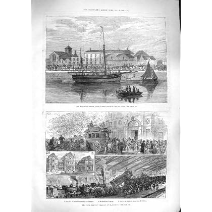 Le Crash de Train 1881 Blackburn Boycott? Claquent le Li?ge d'Onde