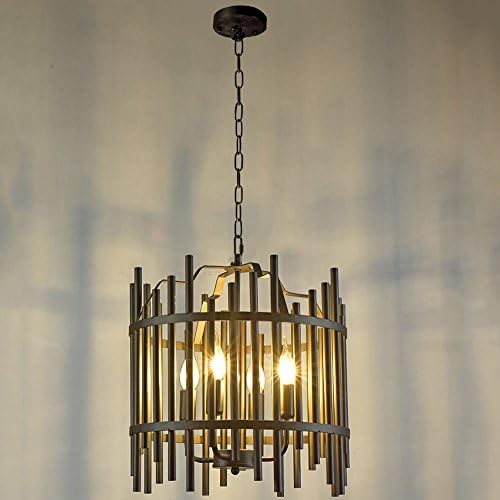 E14*4-Lights Adjustable 39.37 Inch Chain Length Ceiling Pendant Lights Loft Creative Antique Classic Chandelier Industrial Modern Vintage Victorian Hanging Lights with Glass Lampshade DIY Lamps for Kitchen Living Room Dining Room Hanging Ceiling Lighting