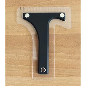 Beard Styling and Shaping Tool Stencil Beard Template for Perfect Beard Lines & Symmetry - Image 4