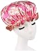 Double Layer Adult Waterproof Bath Shower Cap Bathing Cap Rose Red RS.1863.00