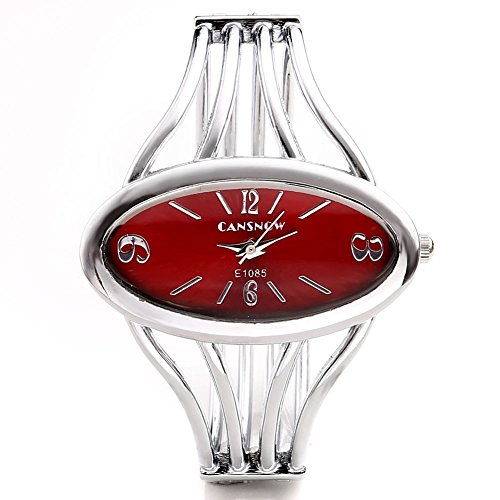 JSDDE Uhren,Elegant Damen Oval Hohl Band Spangenuhr,Frau Analog Quarz Uhr Armbanduhr(#5) JSDDE Uhren,Elegant Damen Oval Hohl Band Spangenuhr,Frau Analog Quarz Uhr Armbanduhr(#5)