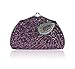 Produktbild MLL Handgemachte Tasche Boutique Perlen Tasche Pfau Retro Party Tasche Cheongsam Zubehör Kleid Tasche,lila,A