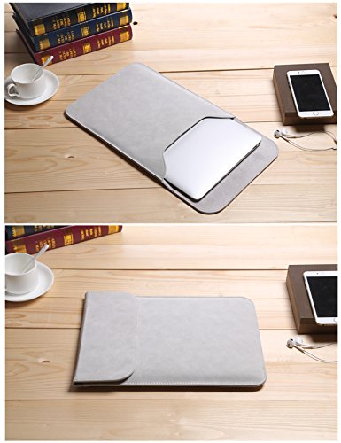 HYZUO Wildledern 13-13 3 Zoll Wasserdicht H  lle Notebook Tasche Laptoptasche f  r 13 3  Macbook Air Pro Retina   12 9 Zoll iPad Pro   Hp Spectre x360