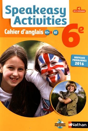 couverture de : Speakeasy activities 6e : Cahier d'activités