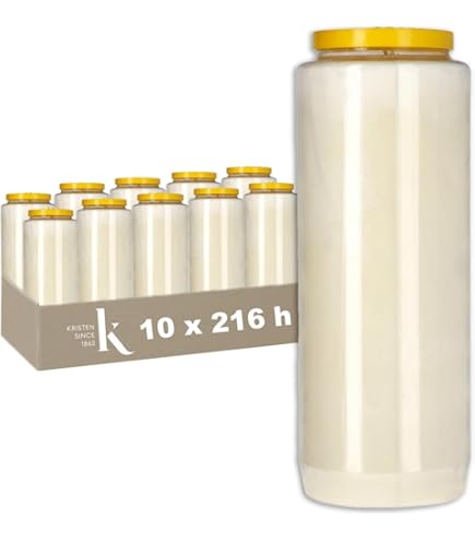 Bougie De Neuvaine à Notre Dame Du Perpétuel Secours - 17.5cm | La Boutique Des Chrétiens