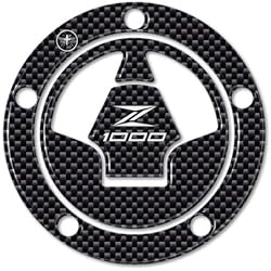 Adhésif 3D Carbone Protection Bouchon Du Réservoir Compatible Moto Kawasaki Z1000