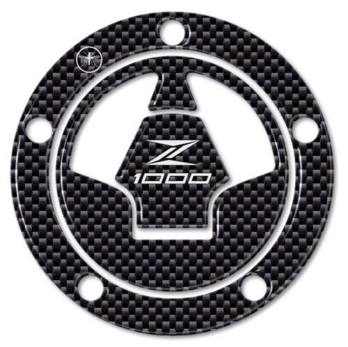 Adhésif 3D Carbone Protection Bouchon Du Réservoir Compatible Moto Kawasaki Z1000