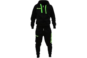 Perseo Sport Tuta Uomo Cotone Felpato Cappuccio Modello PSLF33-21