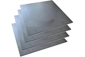 XMRISE 99,9% Graphitplatten Panelblöcke Blätter Leere Reinheit Elektrode Ingot EDM 3.2"x2"x0.12"Rohmaterial 4 stücke