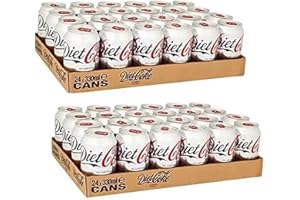 WOWBOXME Diet Coke Coca Cola Cans 330ml Choose 24, 48 or 72 Cans (48)