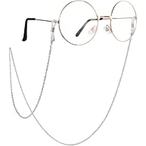Chaîne De Lunettes Dorée Pour Femme - Lanière Réglable Pour Lunettes De Lecture Et Soleil