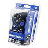 Fighting Edge 3 White Freaks And Geeks - Mando Con Cable, Color Negro (PS3, PC)