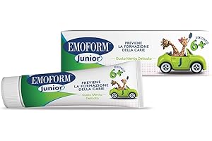 Emoform Junior, Dentifricio per bambini dai 6 anni in su - 75 ml