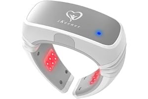 iKeener Thérapie de lumière rouge pour le soulagement de la douleur du cou
