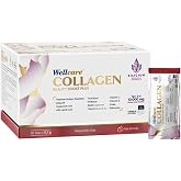Wellcare Kolajen Beauty Boost Plus Silisyum Orjinal Form&uuml;l Tip I/III Hidrolize Kolajen 10.000 mg 30 Şase Nar Aromalı