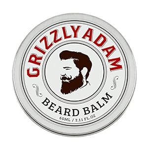 GRIZZLY ADAM Beard Balm for Men - 100% Natural Leave in Conditioner with Natural Oils for Best Moustache Grooming and… - Image 5