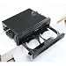 Universal Kit Drink-Cup Holder and Storage Box Car Double Din Radio Pocket