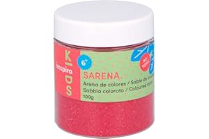 INNSPIRO Sable de couleur rose fuchsia 100 gr, pour décoration et artisanat