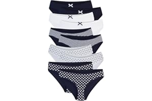 ALYA UNDERWEAR Mädchen-Slip, Kinder-Slip aus Baumwolle, weicher und bequemer Mädchen Höschen, Packung mit, 10 Stück