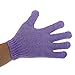 1 Pair Shower Exfoliating Wash Skin Spa Bath Gloves Massage Clean Hygiene Gloves - Purple
