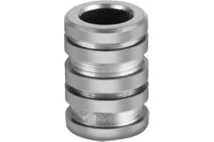 BNINETEENTEAM Titanium Knife Lanyard Bead, Parachute Cord Bead Paracord Bead Outdoor EDC Pendant(Large)