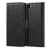 Flipcover iPhone SE / iPhone 5s 5 handyhülle mit klappschutz, Magnetverschluss und Standfunktion, in stylisches Design lässt Ihr Handy im alltäglichen Gebrauch professioneller und moderner aussehen.