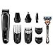 Braun MGK3060 Multi Grooming Kit - 8-in-one beard and hair trimming kit - with nose and precision trimmer attachments and Gillette Fusion ProGlide Razor