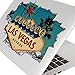 Price comparison product image C967 Las Vegas Sign Casino Gamble Wall Stickers Bedroom Girls Boys Laptop Room (Medium (56x32cm))