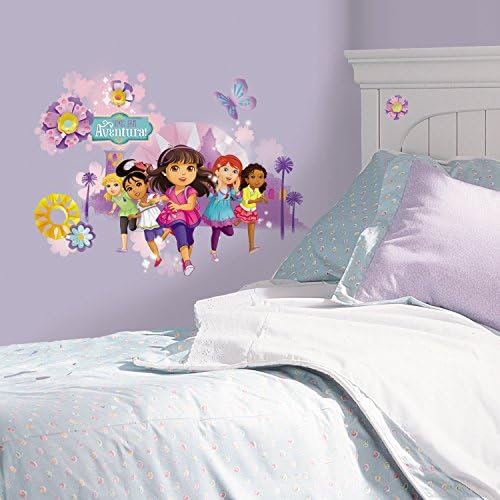 RoomMates Dora and Friends Peel and Stick Wall Graphix, ,