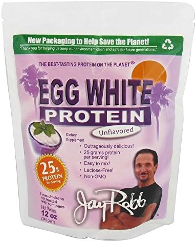 Jay Robb - Egg White Protein Powder Unflavored - 12 oz.