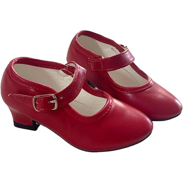 Zapatos Tacon Niña Zapatos De Baile Flamenco A Lunares En