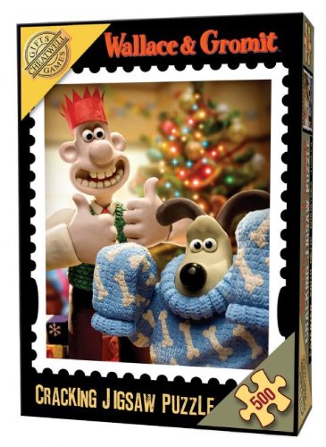 Cheatwell Games 500 Piece Puzzle Wallace And Gromit Xmas Jumper