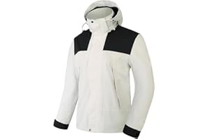 PADOLA Veste Femme mi Saison Veste imperméable Veste de Pluie Randonnée légère Softshell Respirant Coupe Vent Chic Trench Coat Poncho Cape Pluie Manteau Automne Hiver Printemps été