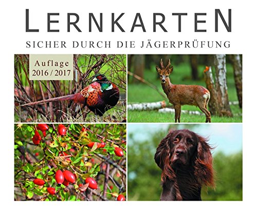 Preisvergleich Produktbild Lernkarten - Sicher durch die Jägerprüfung