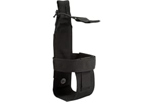 EXCELLENT ELITE SPANKER Outdoor Tactics Ceinture Portable Porte-bidon Molle Carrier Sac de Bouteille d'eau Militaire pour La Randonnée, Les Voyages, Le Vélo (Noir) ...