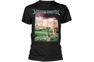 PIROIT Megadeth - Camiseta Youthanasia, Multicolor, XXL