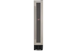CDA 7 Bottle Capacity Single Zone Freestanding Under Counter Wine Cooler - Stainless Steel