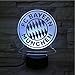 Produktbild Fc Bayern München Fußball Team Club Logo Usb 3D Led-Nachtlicht Jungen Kind Kinder Fans Geburtstagsgeschenke Fußball Schreibtischlampe Schlafzimmer