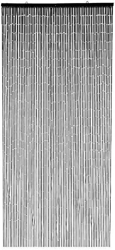 Bamboo Effect Curtain Blinds Wooden Beaded Insects Fly Door Screen Screening - Made In U. K. (Brown)