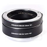 Hersmay Autofocus Macro Extension Tube 10 mm / 16 mm for Sony E-Mount A1 A7C A7IV A9 A6600 A6500 A6400 A6300 A6000 A6100 A660