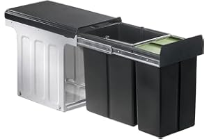 Wesco Pojemnik na odpady BIO DOUBLE MASTER/od 30 cm szerokości szafki/kosz na śmieci