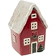 Christmas Cornish Village Pottery Lantern Red House