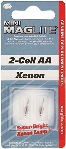 Mag-Lite LM2A001 Xenon Ersatzleuchtmittel für Maglite AA