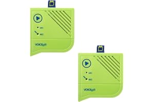 VOICEGIFT Inserto registratore vocale migliorato Voice-over per messaggi personali, dispositivo di registrazione audio di alta qualità da 60 seconds (2 Pacchi)