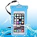 Produktbild Schütze dein iPhone, SOCOOLE WPC-003 Universal wasserdichte Tasche für iPhone 6 & 6s Samsung S6 / Note 4 / Note 3 / Note 2 etc. Alle unter 6.0 Zoll Smart Phones, IPX8 Certified Für Iphone Handy. ( Farbe : Blau )
