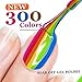 Perfect Summer 12pcs Gel Nail Polish 8ml Nail art kits set 10 Colors+Top Coat +Base Gel Polish