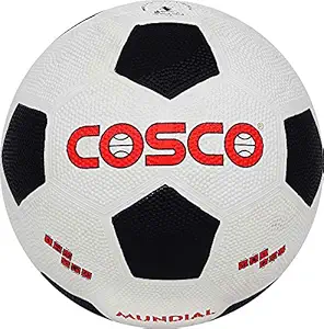 Cosco Mundial Rubber Moulded-Grain Surface Football 5 Size