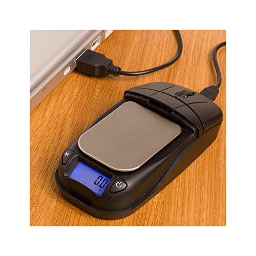 Preisvergleich Produktbild Mouse 500 - Digitalwaage - 500 x 0,1g - voll funkitonsfähige Maus - über USB aufladbar