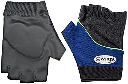 WAGs Flex Gloves - Black/NGreen Trim Small