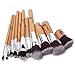 XCSOURCE® 11PCS Pro Makeup Brush Brushes Cosmetic Powder Tool Kit Set With Bag MT52